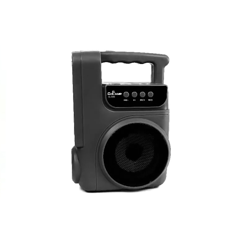 Ηλιακό Φορητό Bluetooth Ηχείο - Φακός, Camping, Έξτρα Φωτιστικό με Καλώδιο, FM Radio, Υποδοχή Κάρτα Μνήμης, USB, 2 προβολείς, χερούλι, CCLAMP